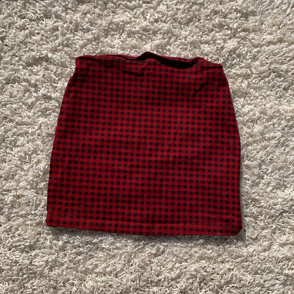 Forever 21 Small Plaid Mini Skirt